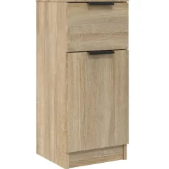vidaXL Buffet Chêne sonoma 30x30x70 cm Bois d'ingénierie