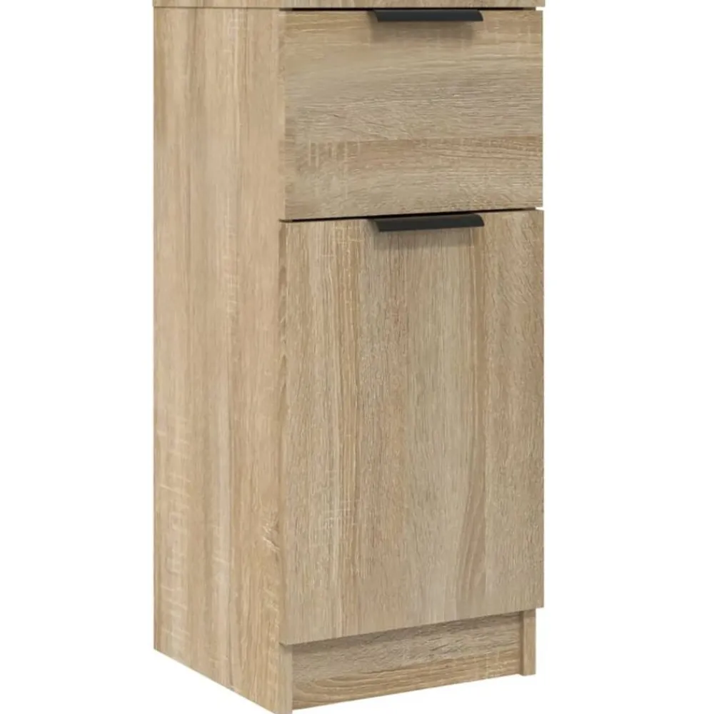 vidaXL Buffet Chêne sonoma 30x30x70 cm Bois d'ingénierie
