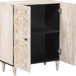 Armoires & Meubles De Rangement-vidaXL Buffet de Rangement 60 x 33,5 x 75 cm Blanc