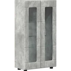 Ensembles De Meubles-vidaXL Buffet FLORIN 55,5 x 29 x 100 cm Bois d'ingénierie Gris béton