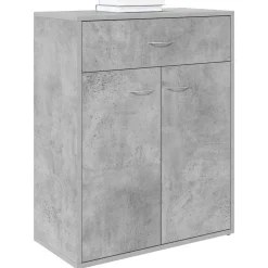 Armoires & Meubles De Rangement-vidaXL Buffet 60x30x75 cm Bois d'ingénierie Gris béton