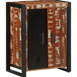 vidaXL Buffet 55x35x70 cm bois massif récupération