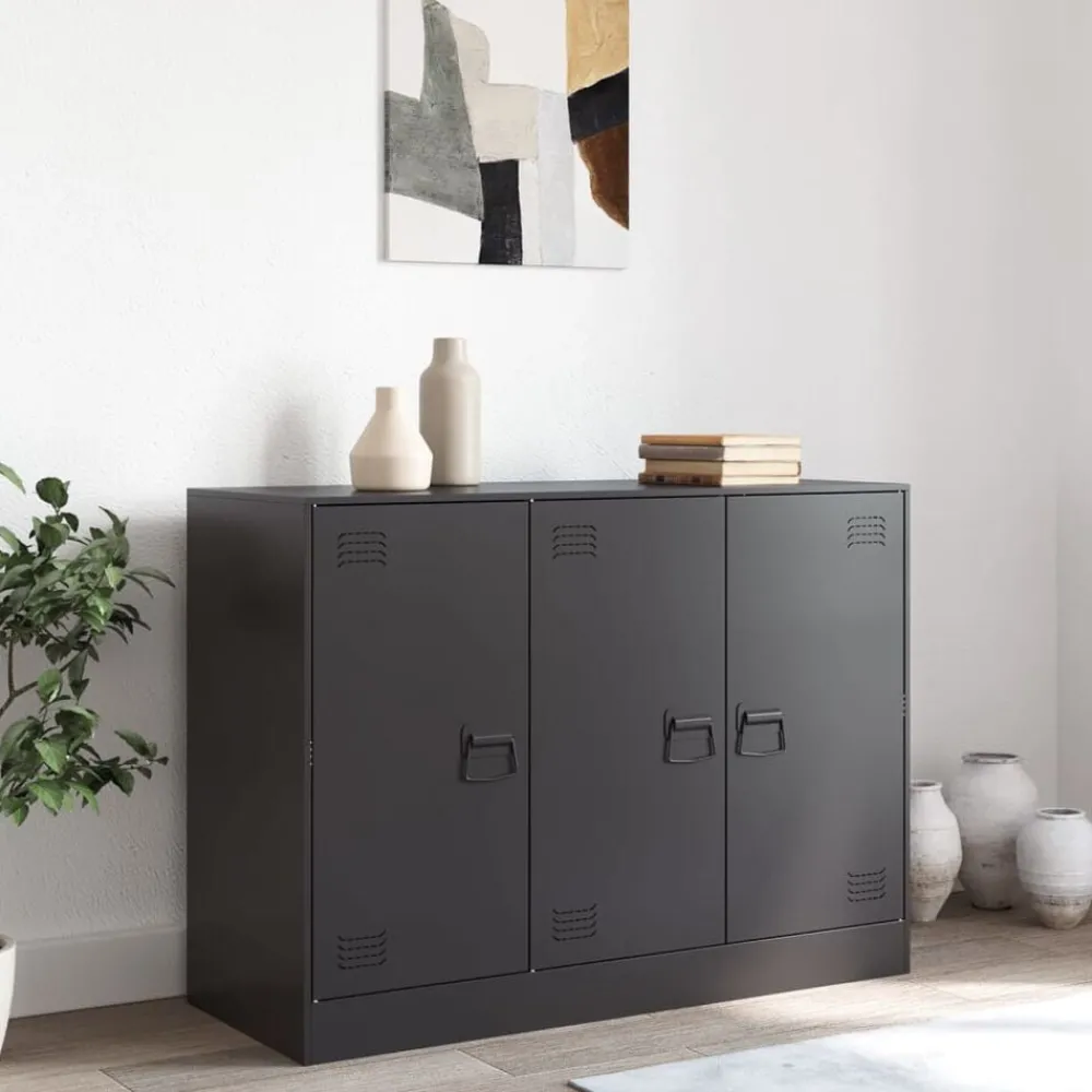 vidaXL Buffet 99x39x73 cm acier