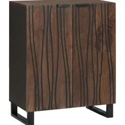 Armoires & Meubles De Rangement-vidaXL Buffet 60 x 33,5 x 75 cm Bois de mangue massif Noyer