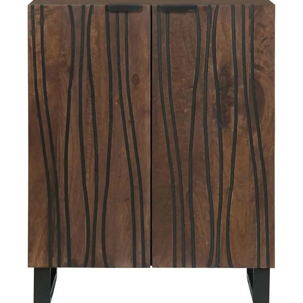 Armoires & Meubles De Rangement-vidaXL Buffet 60 x 33,5 x 75 cm Bois de mangue massif Noyer