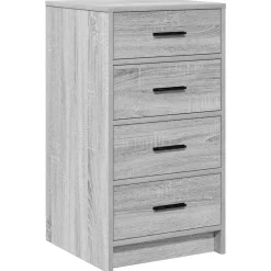 Armoires & Meubles De Rangement-vidaXL Buffet 40 x 41 x 75 cm Bois d'ingénierie Sonoma gris