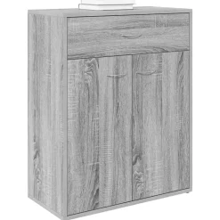 Armoires & Meubles De Rangement-vidaXL Buffet 60x30x75 cm Bois d'ingénierie Sonoma gris