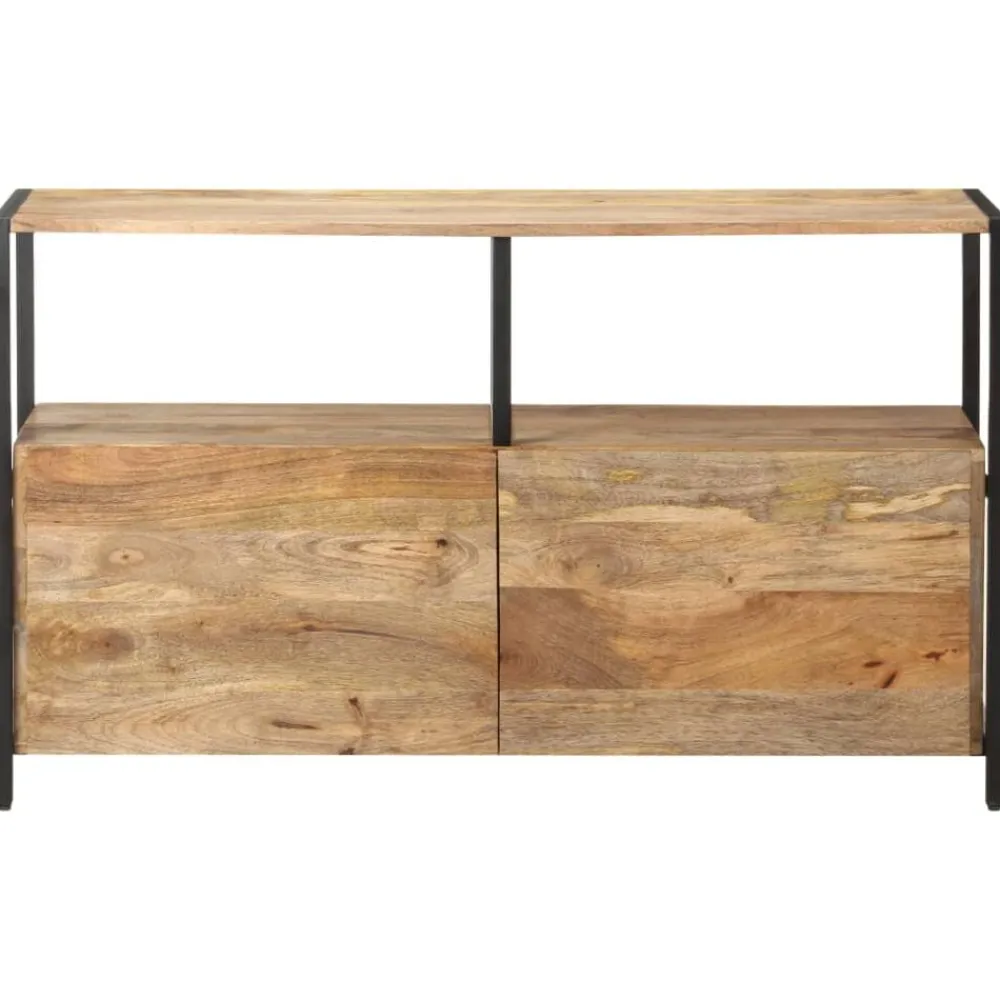 vidaXL Buffet 110x35x65 cm Bois de manguier massif