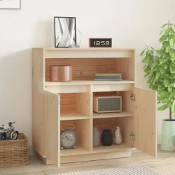 vidaXL Buffet 70x34x80 cm Bois massif de pin