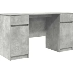 vidaXL Bureau avec porte 140 x 49 x 76 cm Bois d'ingénierie