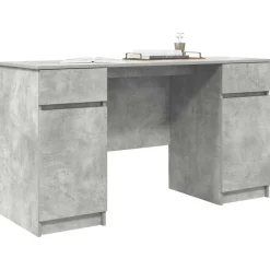 vidaXL Bureau avec porte 140 x 49 x 76 cm Bois d'ingénierie