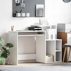 vidaXL Bureau avec tiroir 120,5 x 44 x 88,5 cm Bois d'ingénierie