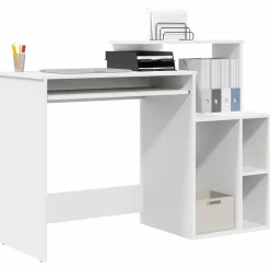 vidaXL Bureau avec tiroir 120,5 x 44 x 88,5 cm Bois d'ingénierie