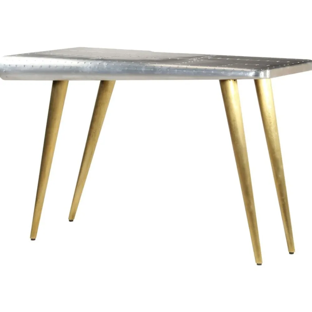 vidaXL Bureau Aviator vintage style aviateur 120 x 60 x 76 cm