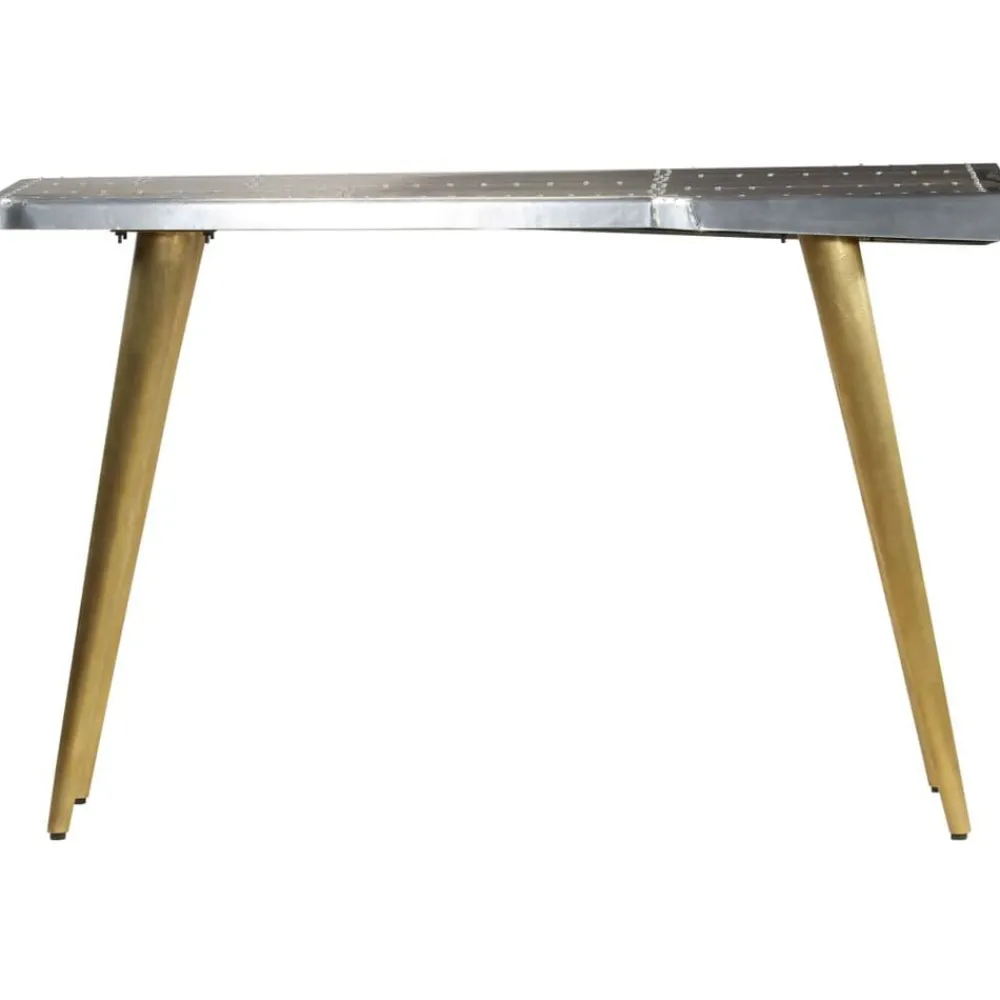 vidaXL Bureau Aviator vintage style aviateur 120 x 60 x 76 cm