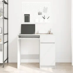 vidaXL Bureau banc 86x49x76 cm bois d'ingénierie