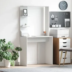 vidaXL Bureau 78,5 x 37 x 154,5 cm Bois d'ingénierie