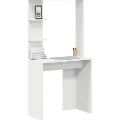 vidaXL Bureau 78,5 x 37 x 154,5 cm Bois d'ingénierie