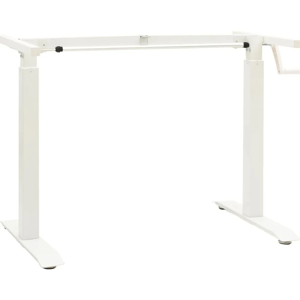 Meubles De Bureau-vidaXL Bureau 120 x 60 cm Bois de chêne massif blanc et naturel