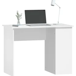 Meubles De Bureau-vidaXL Bureau 100x55x75 cm Bois d'ingénierie Blanc