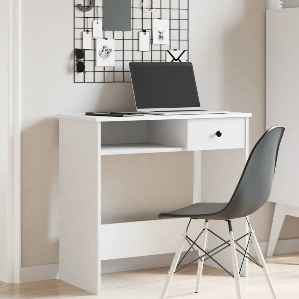 vidaXL Bureau 80x40x75 cm Bois d'ingénierie