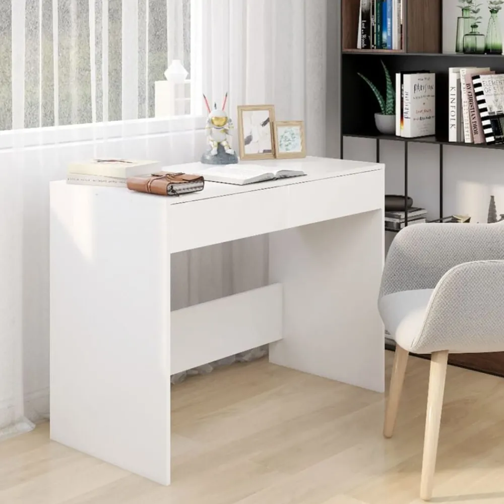 vidaXL Bureau 101x50x76,5 cm Aggloméré