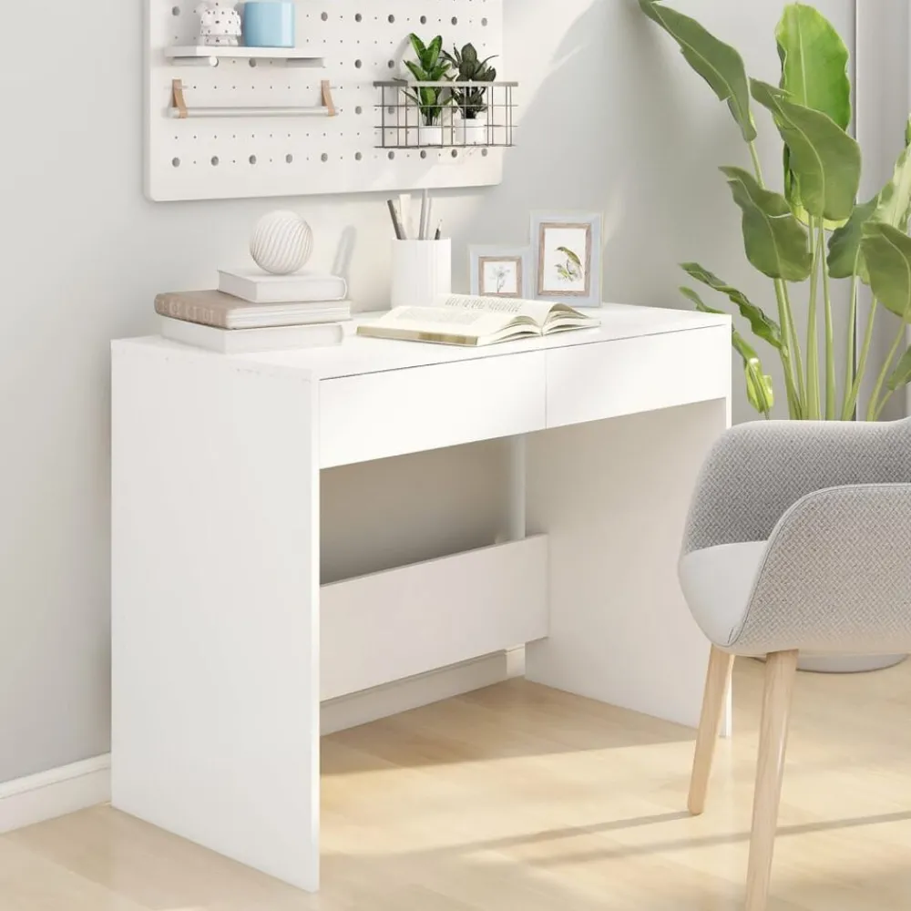 vidaXL Bureau 101x50x76,5 cm Aggloméré
