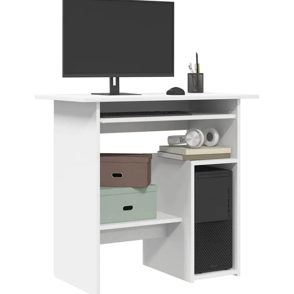 vidaXL Bureau 80x45x74 cm Bois d’ingénierie