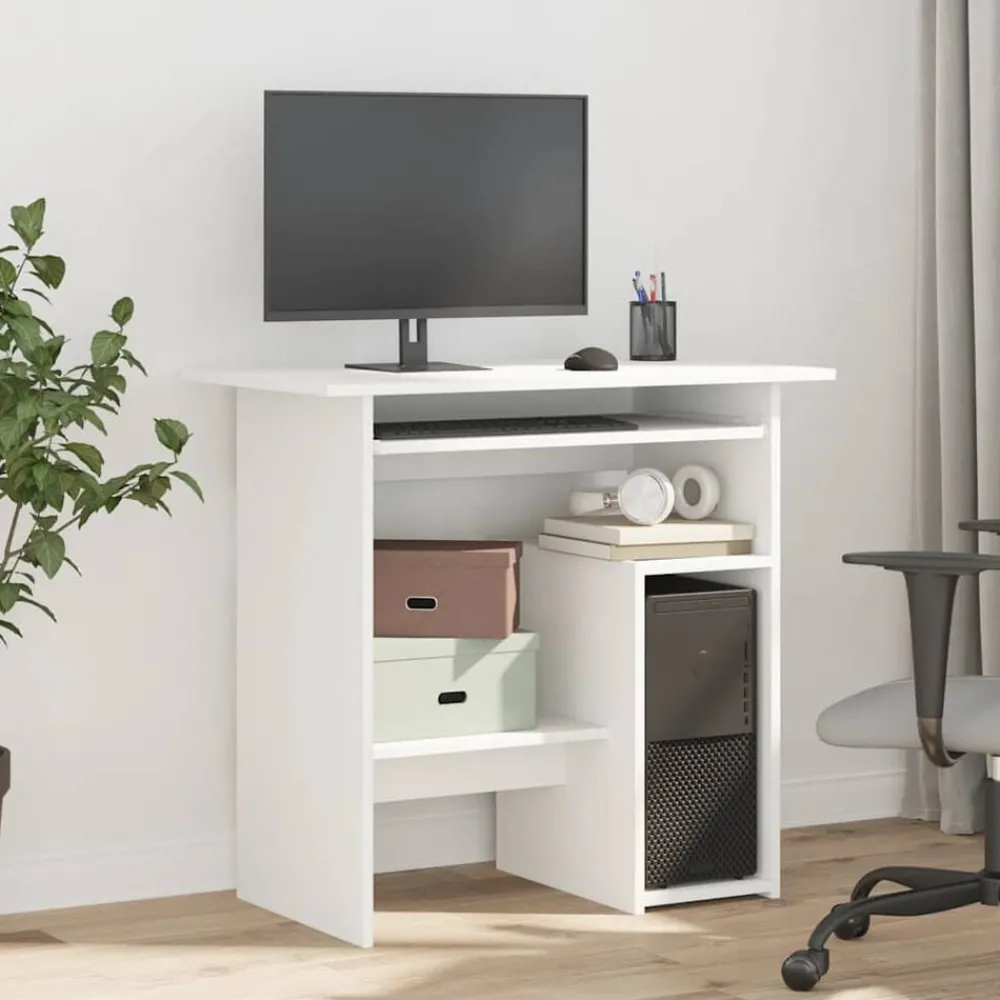 vidaXL Bureau 80x45x74 cm Bois d’ingénierie