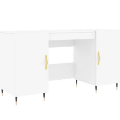 Meubles De Bureau-vidaXL Bureau 140x50x75 cm bois d'ingénierie Blanc