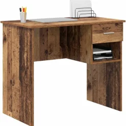 vidaXL Bureau 90 x 49 x 75 cm Bois d'ingénierie