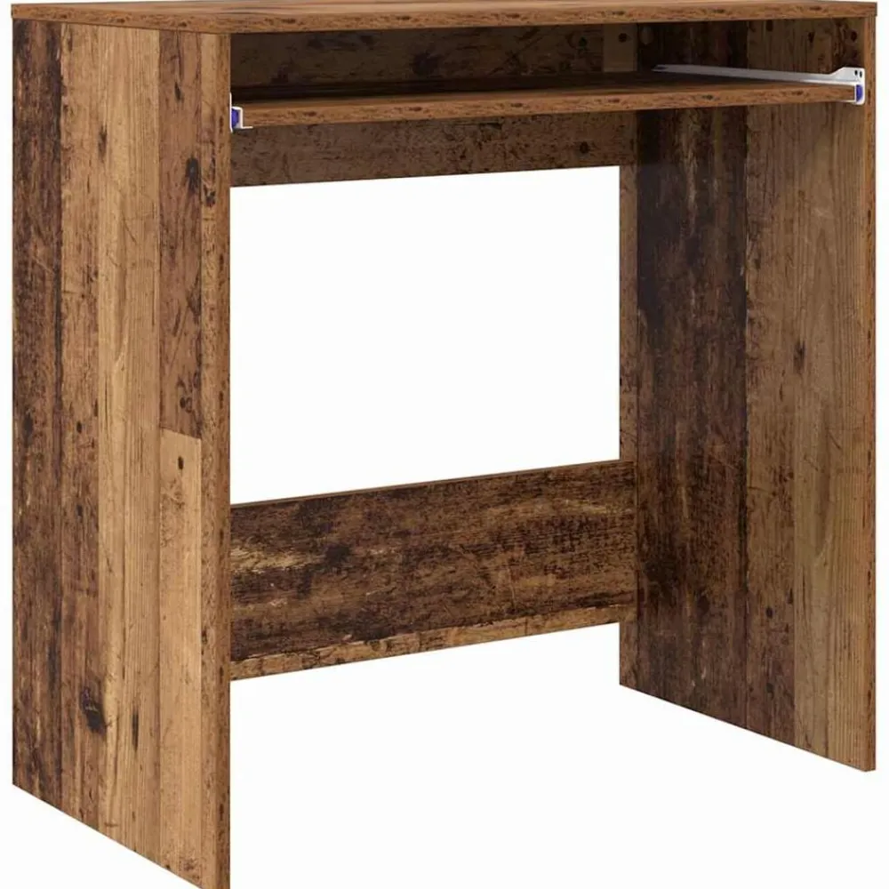 Meubles De Bureau-vidaXL Bureau 77,5 x 43 x 79 cm Bois d'ingénierie Bois ancien