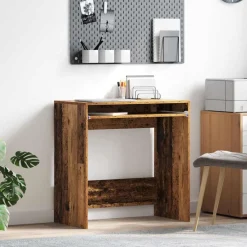 Meubles De Bureau-vidaXL Bureau 77,5 x 43 x 79 cm Bois d'ingénierie Bois ancien