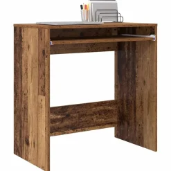 Meubles De Bureau-vidaXL Bureau 77,5 x 43 x 79 cm Bois d'ingénierie Bois ancien
