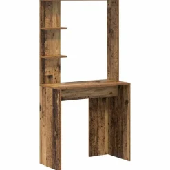 Meubles De Bureau-vidaXL Bureau 78,5 x 37 x 154,5 cm Bois d'ingénierie Bois ancien