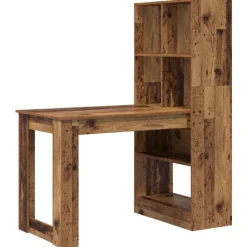 vidaXL Bureau 122 x 67 x 145 cm Bois d'ingénierie