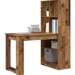vidaXL Bureau 122 x 67 x 145 cm Bois d'ingénierie