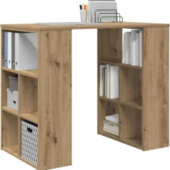 Meubles De Bureau-vidaXL Bureau Chêne artisanal 90 x 50 x 75 cm Bois d'ingénierie ch&ecirc;ne artisanal