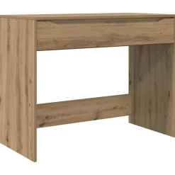 vidaXL Bureau Chêne Artisanal 100 x 50 x 78 cm Bois d’ingénierie