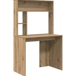 Meubles De Bureau-vidaXL Bureau Chêne artisanal 91 x 50 x 149 cm Bois d'ingénierie ch&ecirc;ne artisanal
