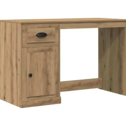 vidaXL Bureau Chêne artisanal 50 x 115 x 75 cm Bois d'ingénierie