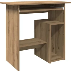 vidaXL Bureau chêne artisanal 80x45x74 cm bois d'ingénierie