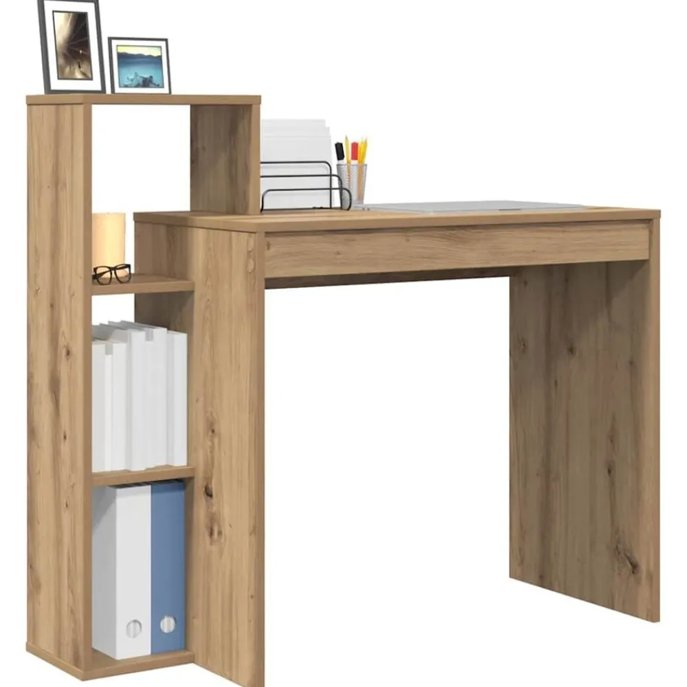 Meubles De Bureau-vidaXL Bureau Chêne artisanal 100 x 40 x 90 cm Bois d'ingénierie chêne artisanal