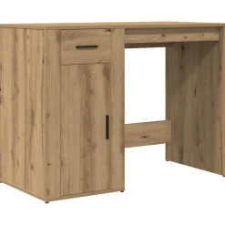 vidaXL Bureau chêne artisanal 100x49x75 cm bois d'ingénierie