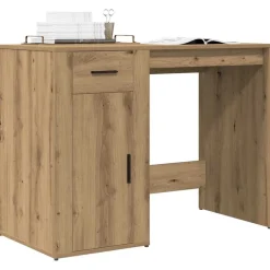 vidaXL Bureau chêne artisanal 100x49x75 cm bois d'ingénierie