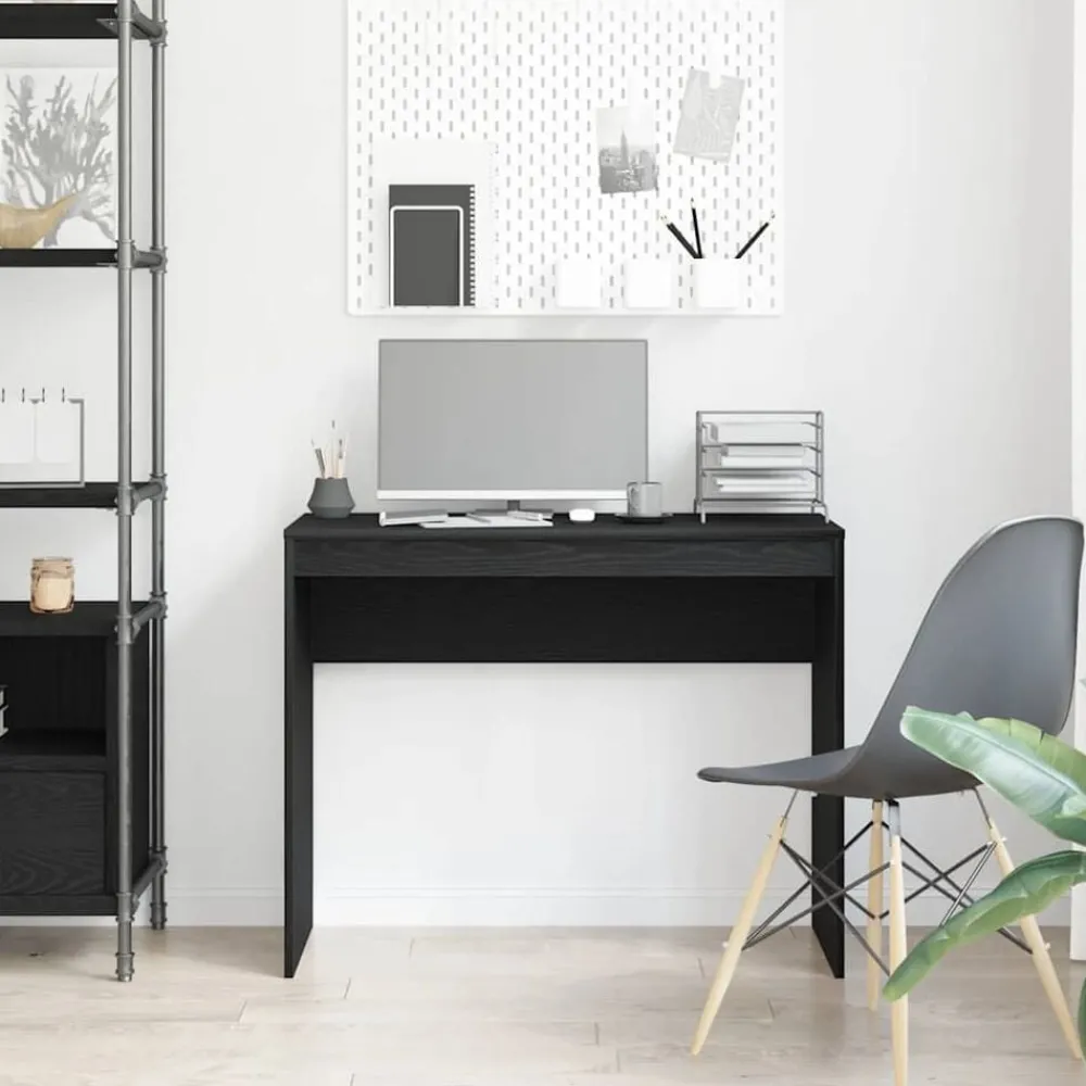 Meubles De Bureau-vidaXL Bureau Chêne noir 90x40x72 cm Bois d'ingénierie Chêne noir