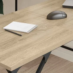 Meubles De Bureau-vidaXL Bureau chêne sonoma 149x149x75 cm bois d'ingénierie Chêne sonoma