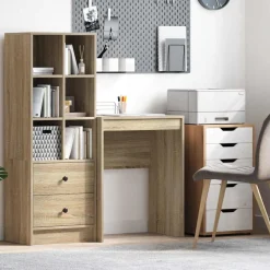 vidaXL Bureau Chêne Sonoma 60 x 40 x 76 cm