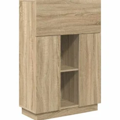 Meubles De Bureau-vidaXL Bureau Chêne Sonoma 71.5 x 31.5 x 106.5 cm Bois d'ingénierie Chêne sonoma