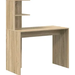 vidaXL Bureau Chêne sonoma 102 x 50 x 124 cm Bois d'ingénierie